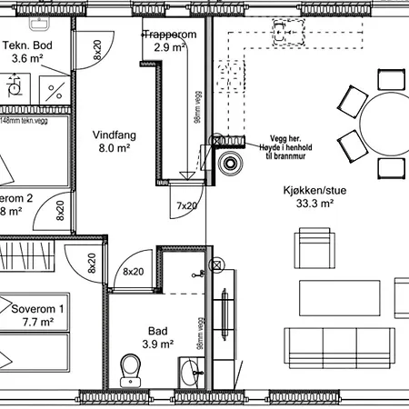 Newly Built On Andoya With Northern Lights * Noss