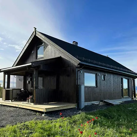 Newly Built On Andoya With Northern Lights * Noss