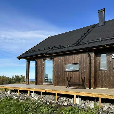 Newly Built On Andoya With Northern Lights