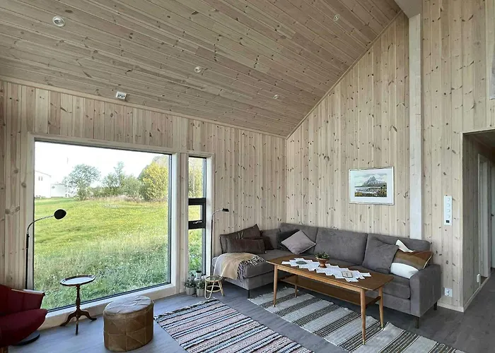 Newly Built On Andoya With Northern Lights Noss