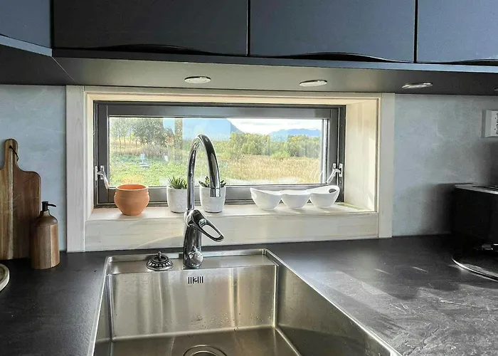 Newly Built On Andoya With Northern Lights
