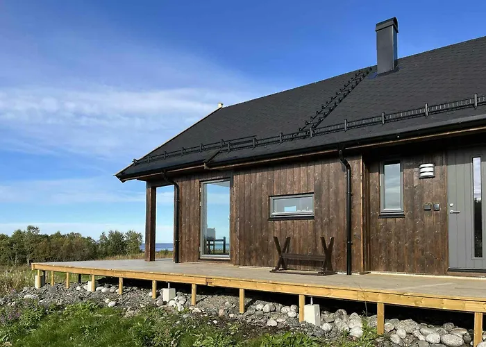 Newly Built On Andoya With Northern Lights