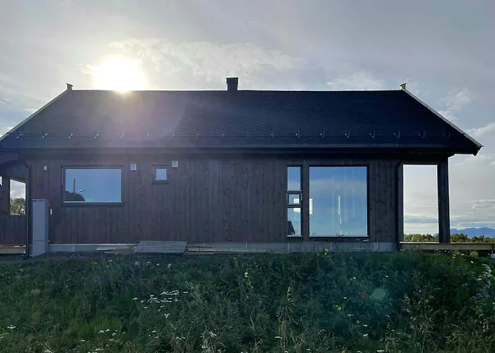 Newly Built On Andoya With Northern Lights Prázdninový dům Noss